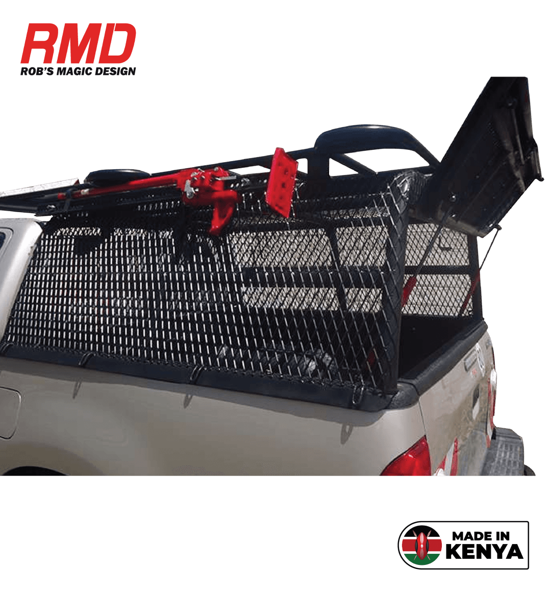 Hilux Cage with Wire Mesh and Rear Door