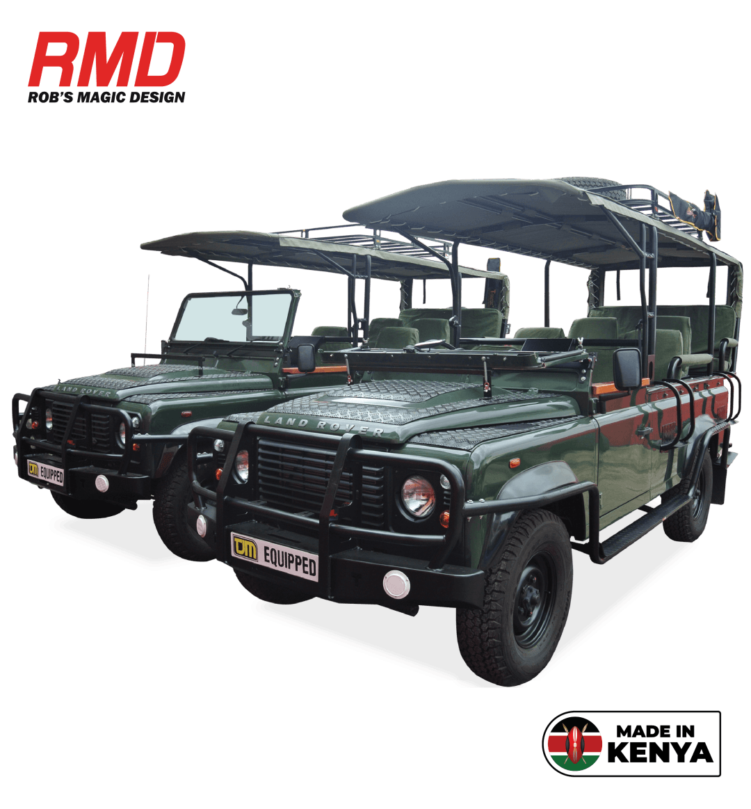 Land Rover 110 Game viewer (Safari) conversion