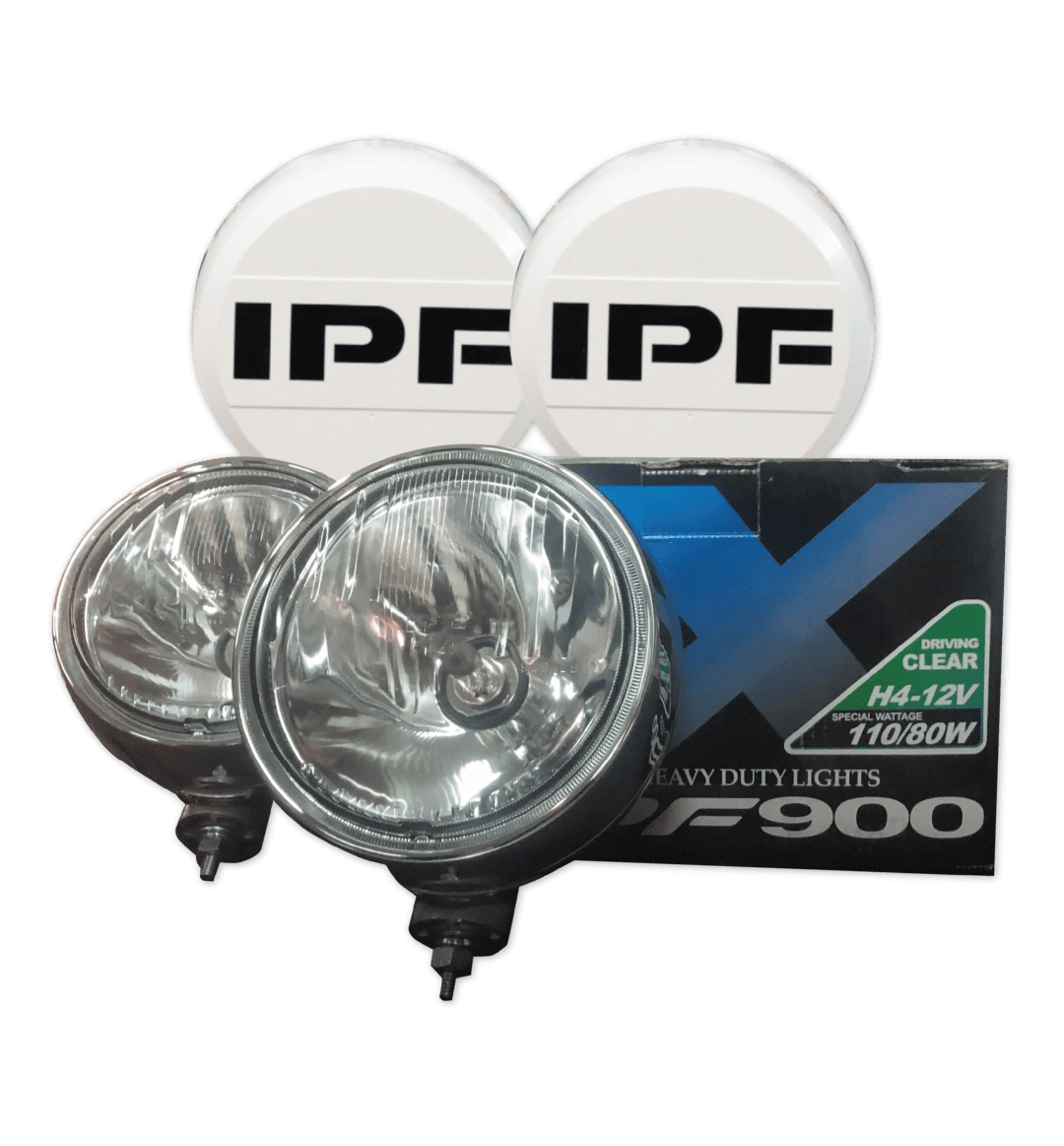 IPF Spot Light Round H4 110/80W 210x225x160