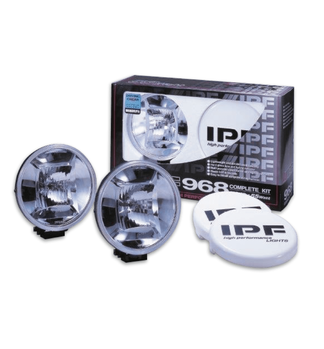 IPF Spot Light Round H3 55W 166x177x75