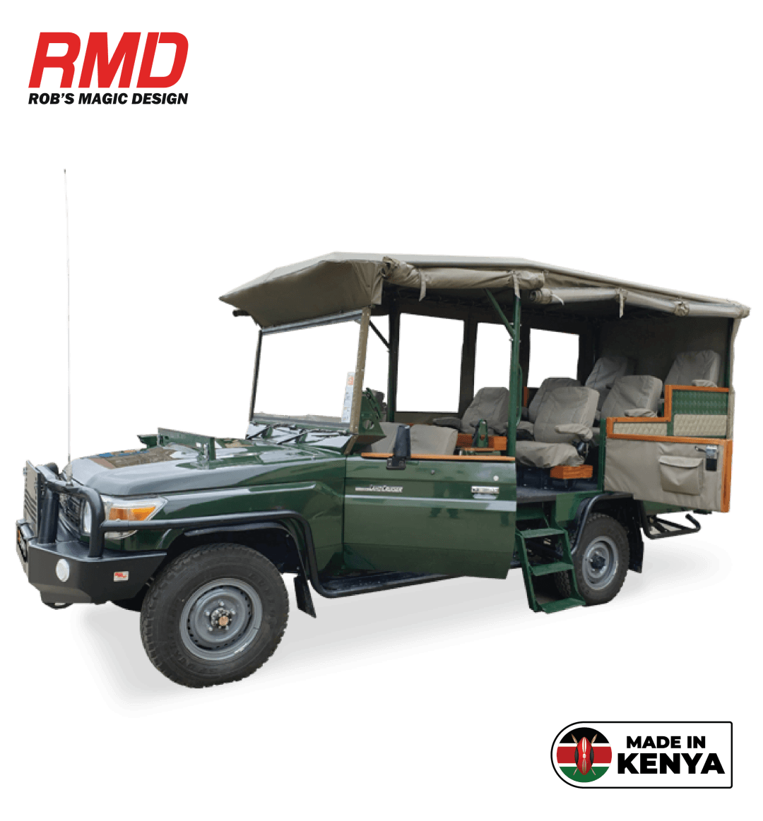 Land cruiser 79 8-Seater Game viewer (Safari) conversion