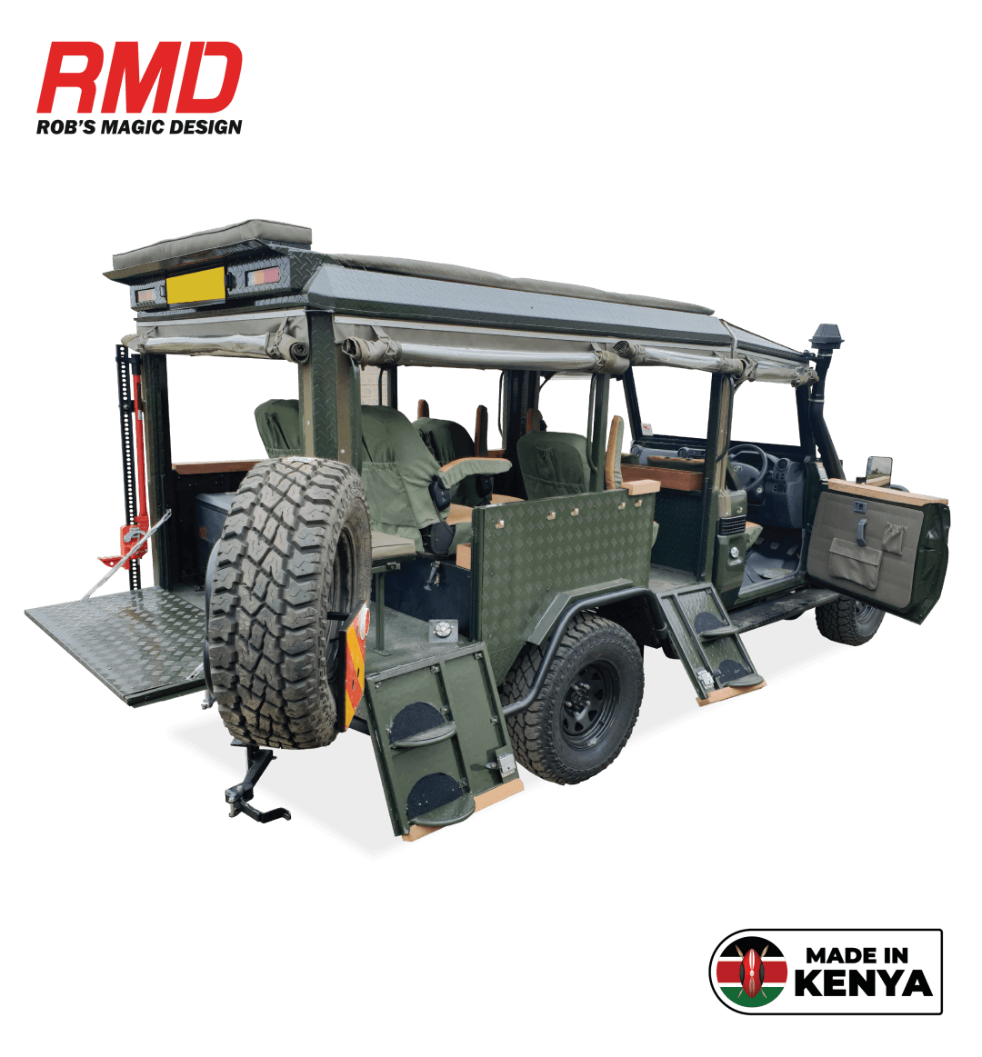 Land cruiser 79 6-Seater Game Viewer (Safari) Conversion