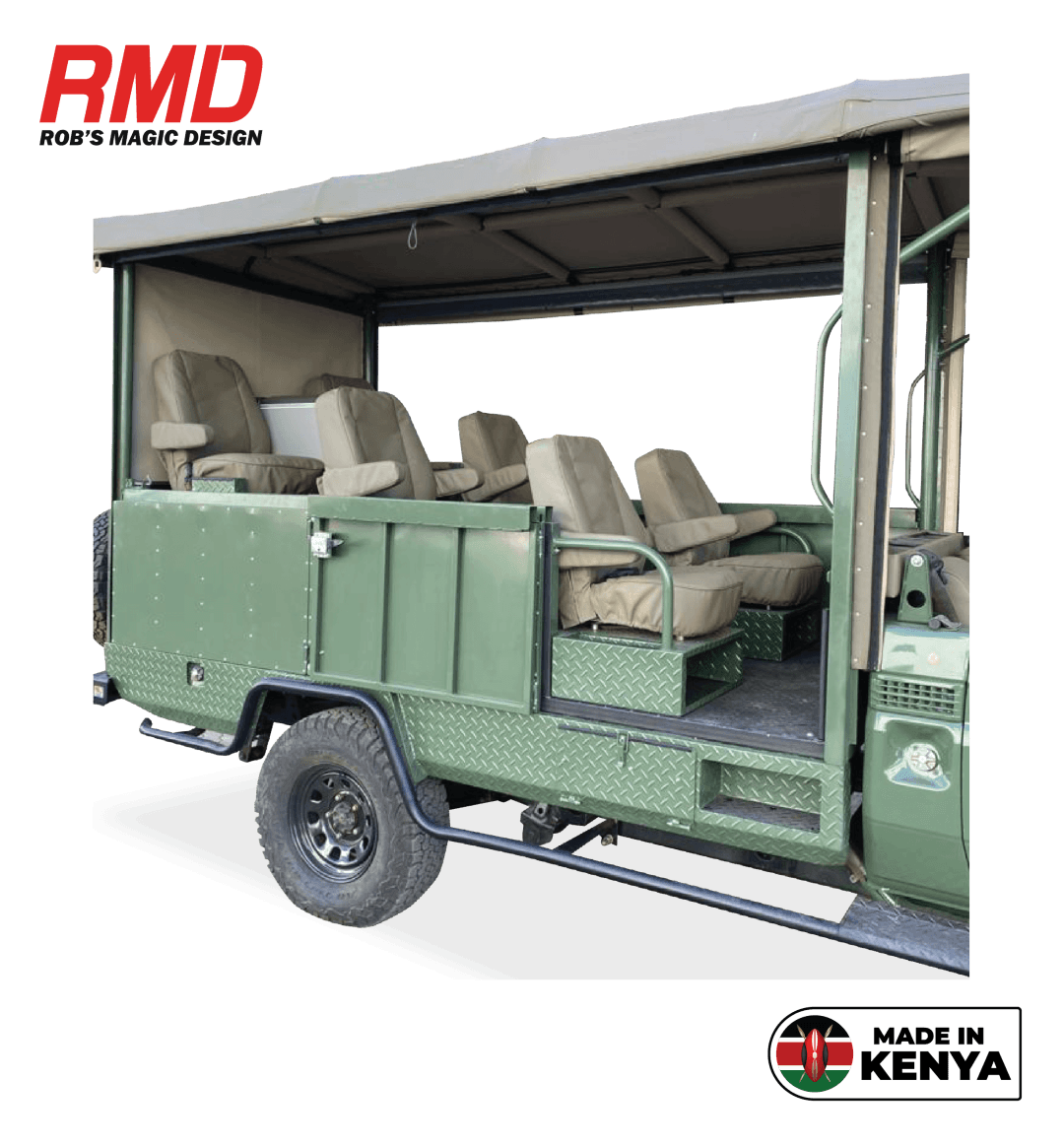 Land cruiser 79 8-Seater Game viewer (Goliath Series) (Safari) conversion - Image 2