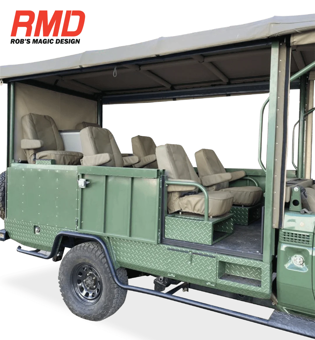 Land cruiser 79 8-Seater Game viewer (Goliath Series) (Safari) conversion -  Suspension Systems & 4x4 Accessories in Kenya | Robs Magic